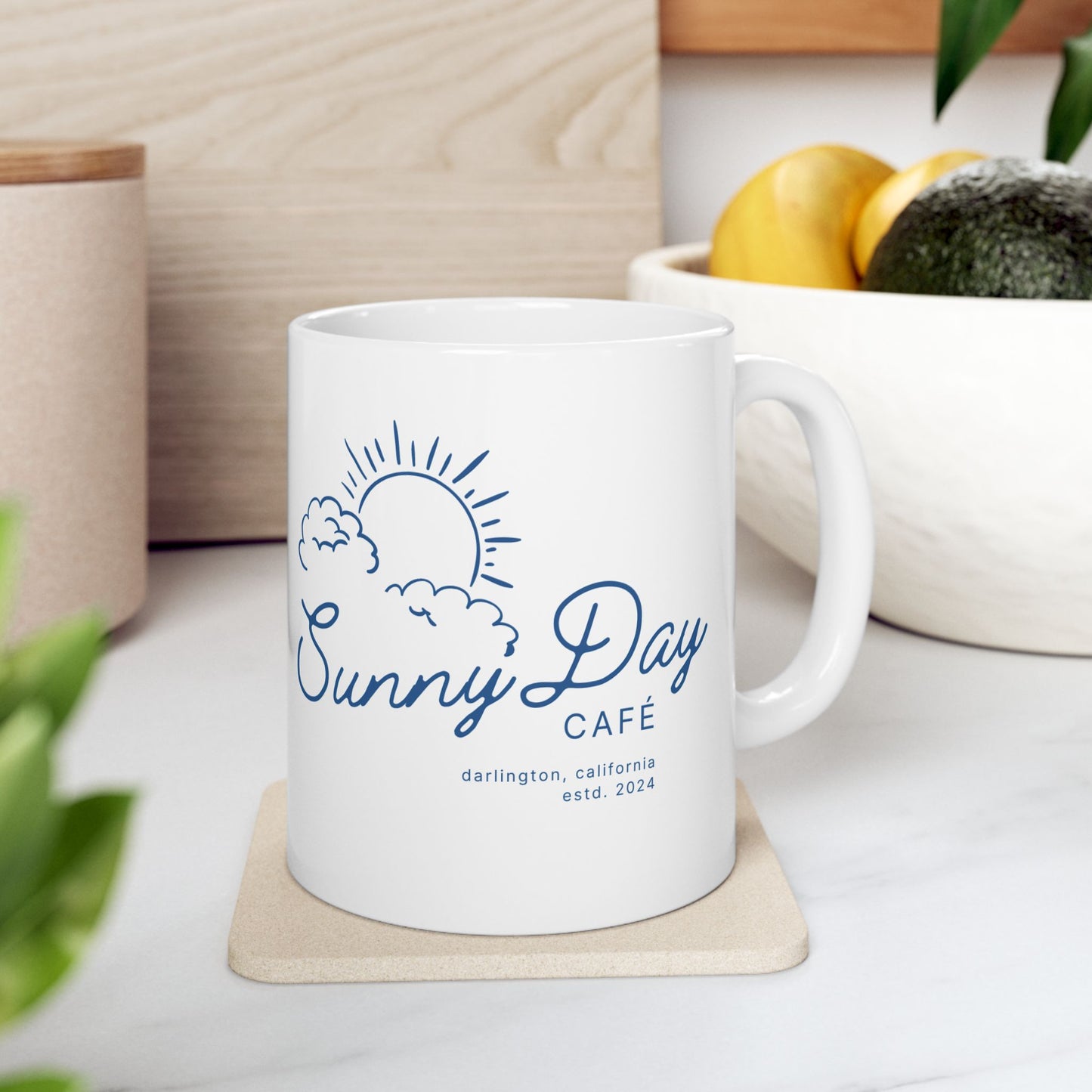 Sunny Day Café Mug
