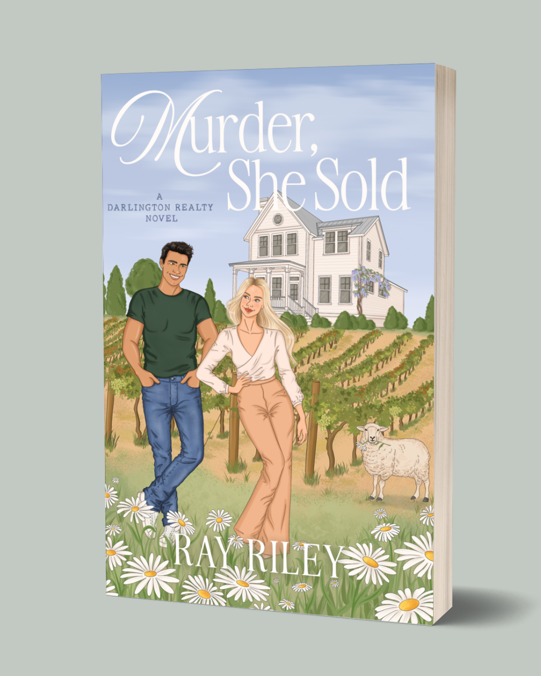 Murder, She Sold *Signed COUPLE Cover Paperback*